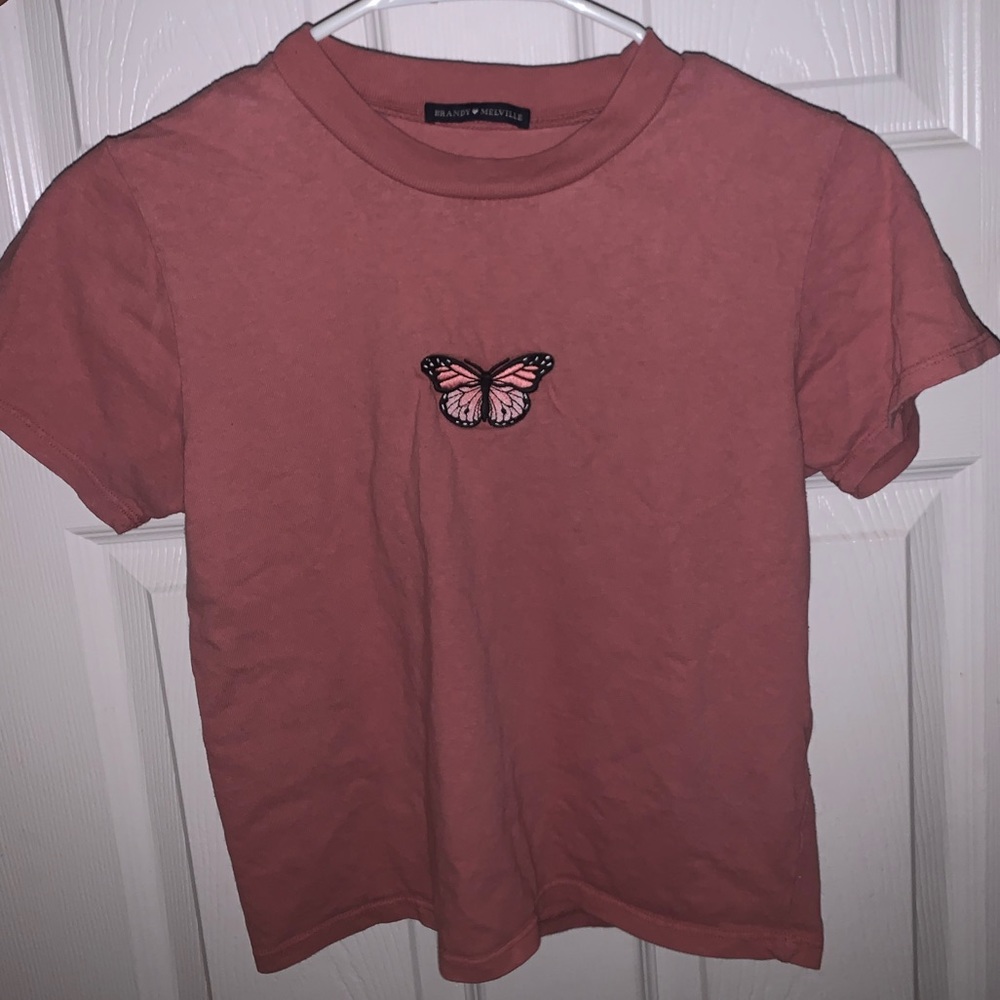 Brandy Melville Butterfly Tee